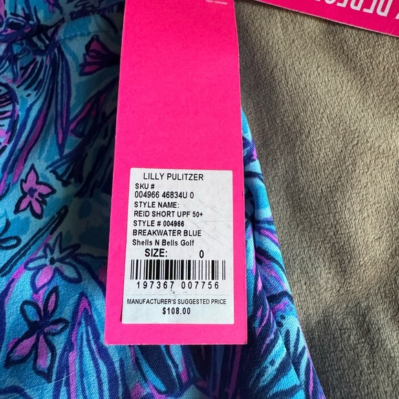 Lily Pulitzer fairway performance twill moisture wicking upf 50+ NWT - Picture 5 of 8
